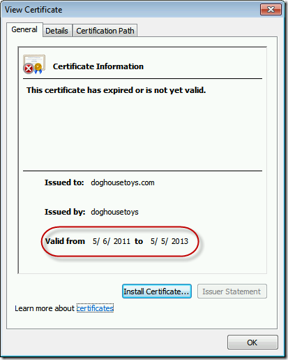 Resolving Certificate Errors in Exchange 2013 Demos AbleBlue LLC